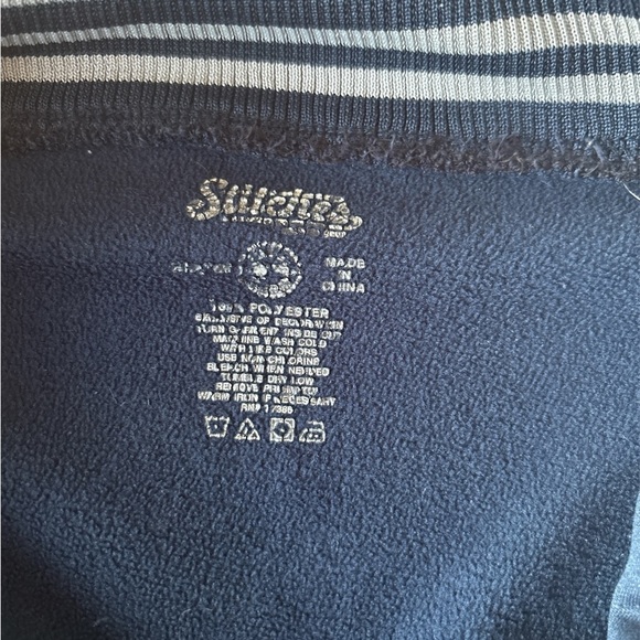 Yankees MLB Baseball Full Zip 100% Polyester Jacket Coat mensStitches - Picture 5 of 5